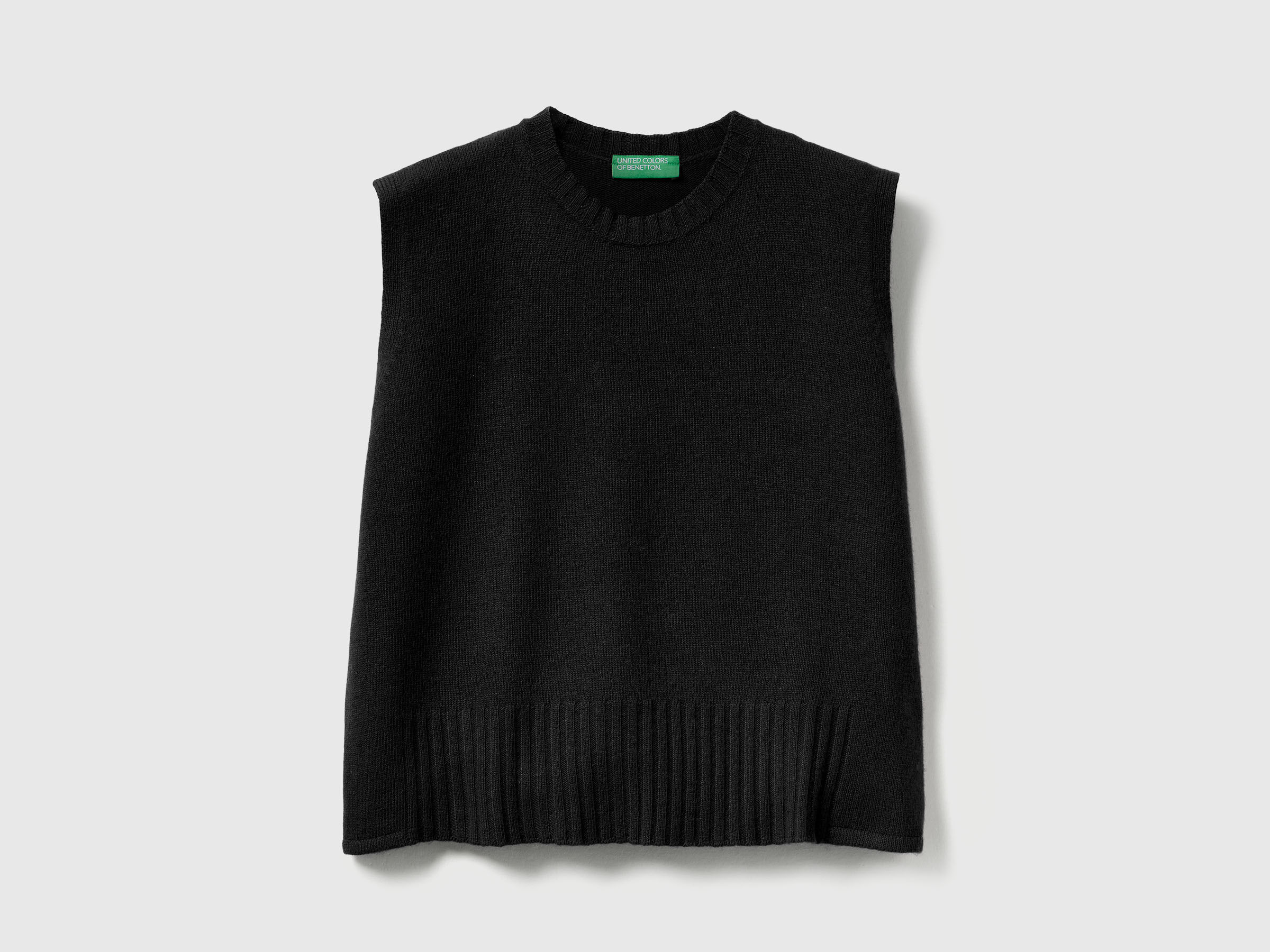 SLEEVELESS SWEATER Women image number 4